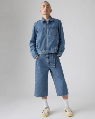 Укороченные джинсы Twisted Baggy Levi's капри 1159857358 (Синий 36)