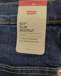 Мужские джинсы Levi's 527 Slim Bootcut 1159857461 (Синий 40W 32L)