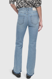 Жіночі джинси Flare DKNY з високою посадкою 1159857559 (Блакитний 25)