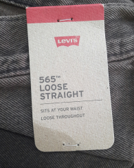 Мужские джинсы Levi's 565 Loose Straight 1159857671 (Коричневый 32W 34L)