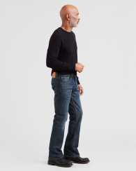Мужские джинсы Levi's 527 Slim Bootcut 1159857767 (Синий 34W 36L)