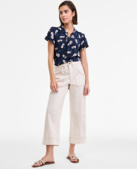 Укороченные женские джинсы Tommy Hilfiger 1159857912 (Молочный 16)