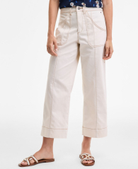 Укороченные женские джинсы Tommy Hilfiger 1159857912 (Молочный 16)