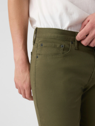 Чоловічі джинси Slim Travel GAP 1159858093 (Оливковий 33W 32L)