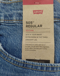 Чоловічі джинси 505 Regular Levi's 1159858103 (Синій 34W 30L)