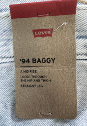 Жіночі джинси 94 Baggy Levi's 1159858582 (Блакитний W31 L31)