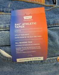 Мужские джинсы Levi's 541 Athletic Fit 1159858949 (Голубой 36W 34L)