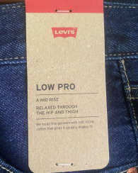 Жіночі джинси Low Pro Levi's 1159860605 (Синій 25)