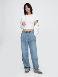 Джинсы Baggy GAP 1159860996 (Синий L)