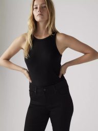 Женские джинсы Levi's 312 Shaping Slim 1159861215 (Черный W29 L30)