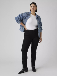 Женские джинсы Levi's 312 Shaping Slim 1159861215 (Черный W29 L30)