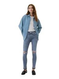 Женские джинсы Super Skinny Gap 1159861629 (Синий 16)