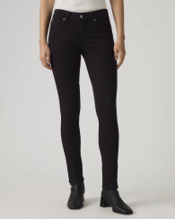 Жіночі джинси 711 Skinny Levi's 1159861809 (Чорний W29 L28)