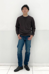Мужские джинсы UNIQLO 1159861918 (Синий 40W 34L)