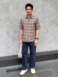 Чоловічі прямі джинси JW ANDERSON від UNIQLO 1159862944 (Синій 34)