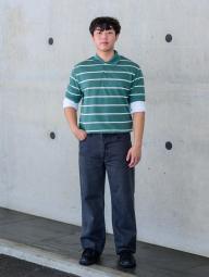 Чоловічі прямі джинси JW ANDERSON від UNIQLO 1159862944 (Синій 34)