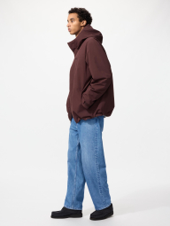 Мужские широкие джинсы UNIQLO 1159863816 (Синий 35)