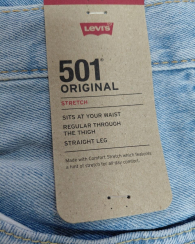 Мужские джинсы Levi's 501 Original 1159864649 (Голубой 38W 30L)