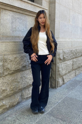 Женские джинсы Uniqlo 1159864960 (Черный 28)
