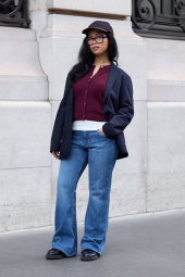 Женские джинсы Uniqlo 1159864966 (Синий 32)