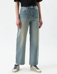 Женские прямые джинсы Armani Exchange 1159865114 (Голубой 30)