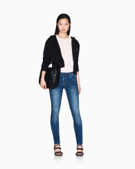 Жіночі джинси Super Skinny Armani Exchange 1159865399 (Синій 27)