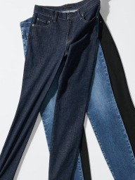 Жіночі джинси Skinny Uniqlo 1159955206 (Синій 32)