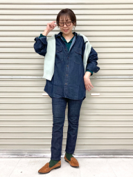 Жіночі джинси Skinny Uniqlo 1159955206 (Синій 32)