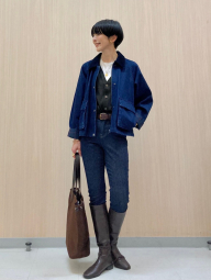 Жіночі джинси Skinny Uniqlo 1159955206 (Синій 32)
