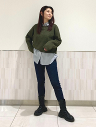 Жіночі джинси Skinny Uniqlo 1159955206 (Синій 32)