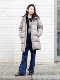 Женские джинсы Uniqlo 1159992367 (Синий 25)