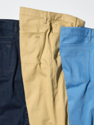 Чоловічі джинси широкі JW ANDERSON UNIQLO 1160013702 (Блакитний 33)