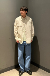 Чоловічі джинси широкі JW ANDERSON UNIQLO 1160013702 (Блакитний 33)