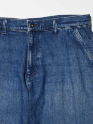 Свободные джинсы UNIQLO 1160363447 (Синий M)