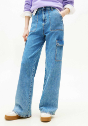 Женские джинсы-карго Tommy Hilfiger 1160480108 (Синий W30 L30)