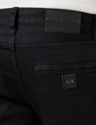 Мужские джинсы Skinny Armani Exchange 1160618753 (Черный 31)