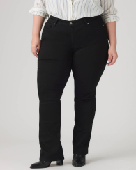 Женские джинсы Bootcut Levi's 1161028079 (Черный W34 L30)
