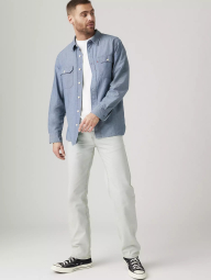 Мужские джинсы 505 Regular Straight Levi's 1161533807 (Голубой 36W 30L)