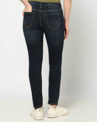 Женские джинсы скинни Armani Exchange 1161674405 (Синий 26)