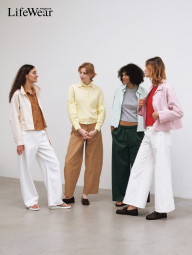 Женские джинсы Barrel UNIQLO 1162248777 (Белый 32)