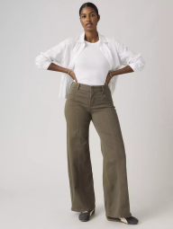 Женские джинсы 318 Seamed Wide-Leg Levi's 1162451249 (Коричневый W28 L32)