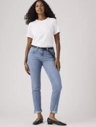 Женские джинсы Boyfriend Levi's 1162454117 (Синий W27 L27)