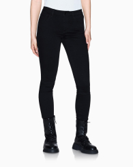 Женские джинсы Super Skinny Armani Exchange 1162474437 (Черный 30)