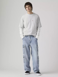 Мужские джинсы 578 Baggy Cargos Levi's 1162558375 (Синий 32W 32L)