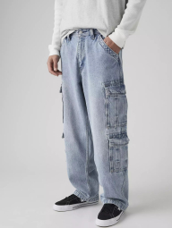 Мужские джинсы 578 Baggy Cargos Levi's 1162558375 (Синий 32W 32L)