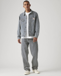Мужские джинсы Levi's 568 Loose Straight Carpenter 1162559498 (Синий/Бежевый 34W 32L)