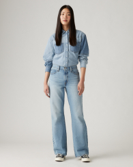 Женские джинсы 94 Baggy Bootcut Levi's 1162621123 (Голубой 30)