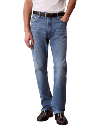 Мужские джинсы Straight High Calvin Klein 1162658665 (Синий 30W 30L)