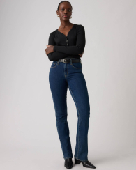 Жіночі джинси Levi's 725 з високою посадкою 1162673376 (Синій W30 L30)