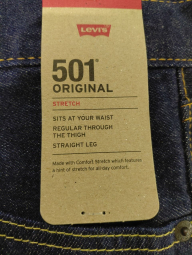 Чоловічі джинси 501 Original Levi's 1162686473 (Синій 36W 30L)